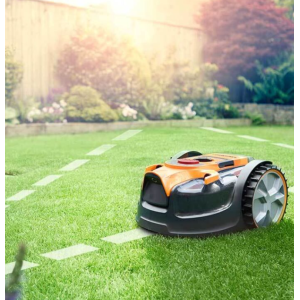 Robot tondeuse LawnMaster VBRM16 OcuMow™ 24V 4Ah - Pelouse 100 m²