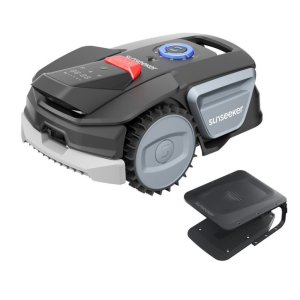 Robot tondeuse Sunseeker V1 avec garage - Sans fil pour 300 m²