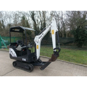 BOBCAT E14 2013 avec remorque | Charpière